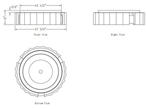 Eurofase - 50204-021 - LED Flush Mount - Roslington - Matte Black