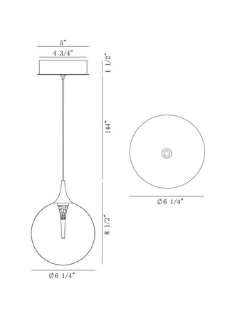 Eurofase - 50250-035 - LED Pendant - Iissa - Matte Black