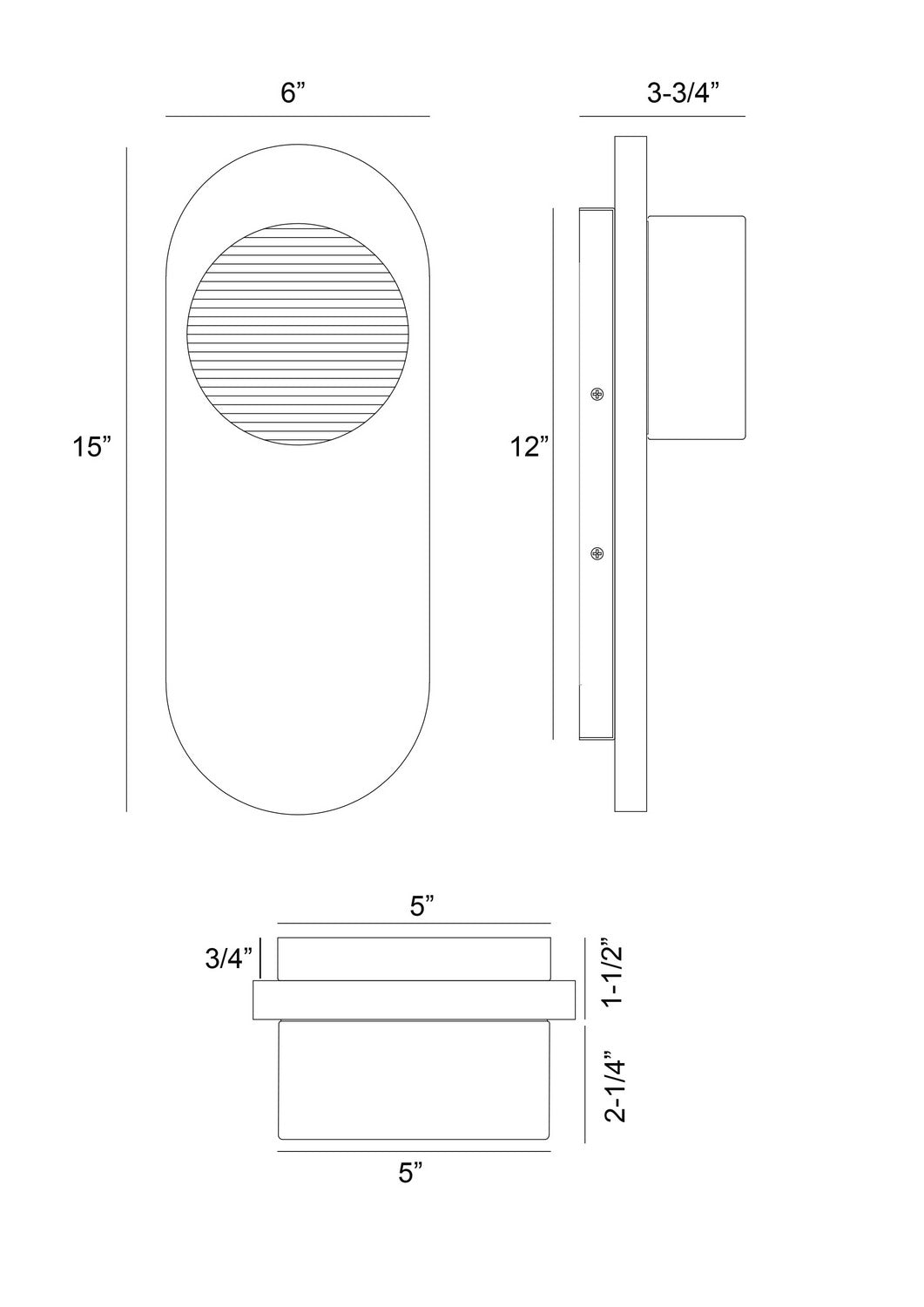 Eurofase - 50272-013 - LED Outdoor Wall Sconce - Sternn - Travertine