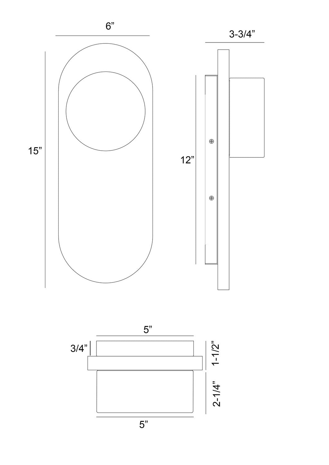 Eurofase - 50272-044 - LED Outdoor Wall Sconce - Sternn - Travertine