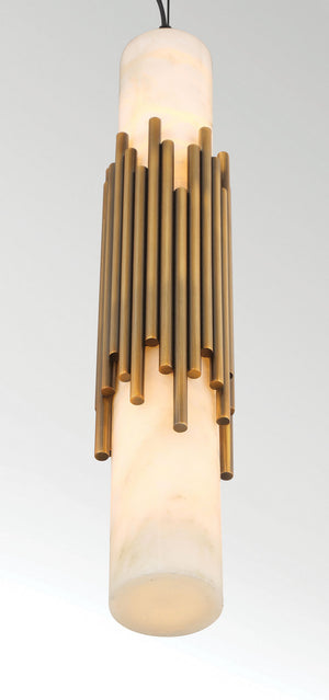 Eurofase - 50352-029 - LED Pendant - Venna - Antique Brass