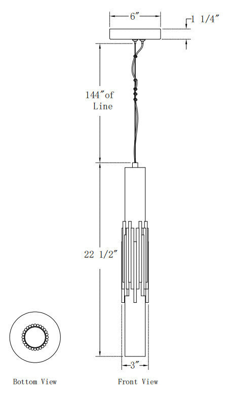 Eurofase - 50353-026 - LED Pendant - Venna - Antique Brass