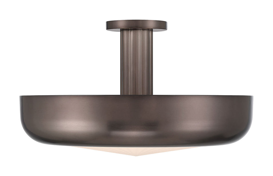 Eurofase - 50390-014 - LED Semi-Flush Mount - Macey - Harlow Bronze