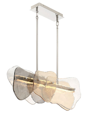 Eurofase - 50462-018 - LED Linear Chandelier - Grotto - Polished Nickel