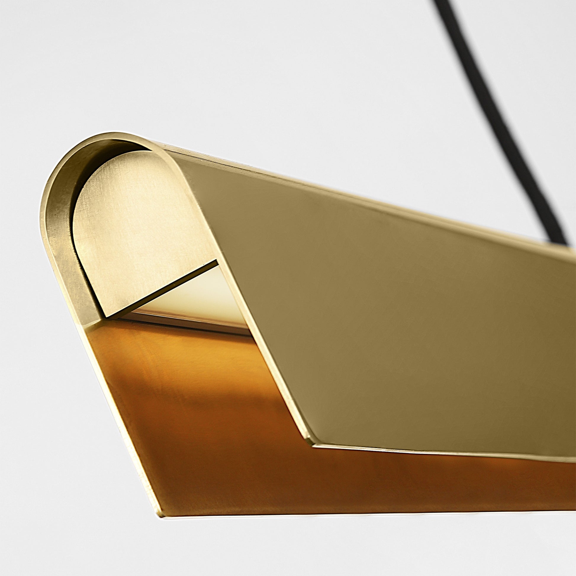 Visual Comfort Modern - PBLS79927HAB - LED Linear Chandelier - Cloak - Hand-Rubbed Antique Brass