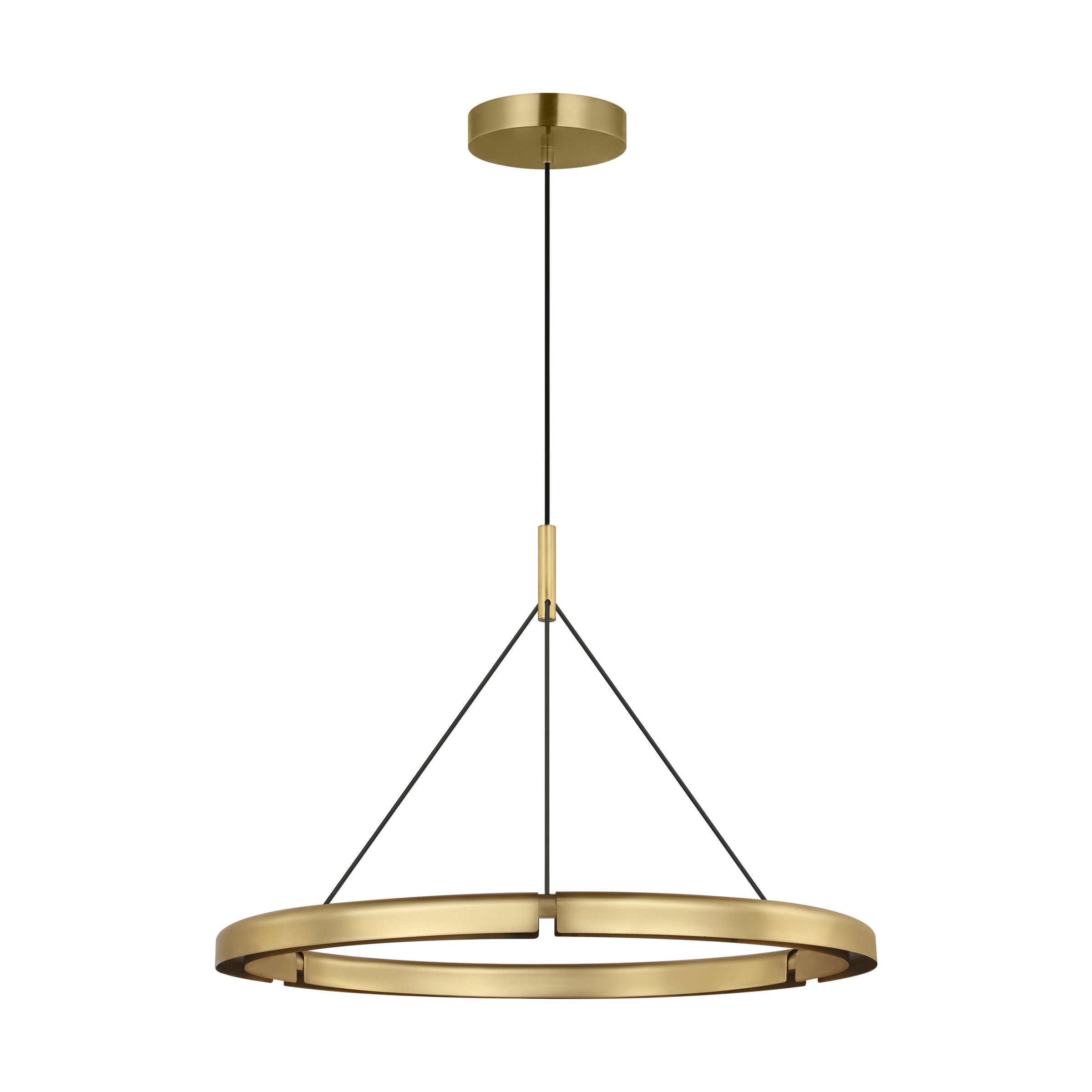 Visual Comfort Modern - PBCH80327HAB - LED Chandelier - Cloak - Hand-Rubbed Antique Brass