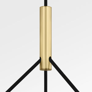 Visual Comfort Modern - PBCH80327HAB - LED Chandelier - Cloak - Hand-Rubbed Antique Brass