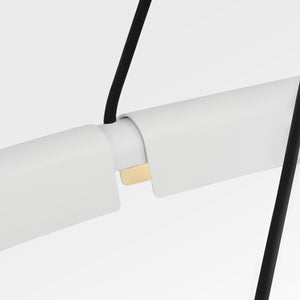 Visual Comfort Modern - PBCH80327MW - LED Chandelier - Cloak - Matte White