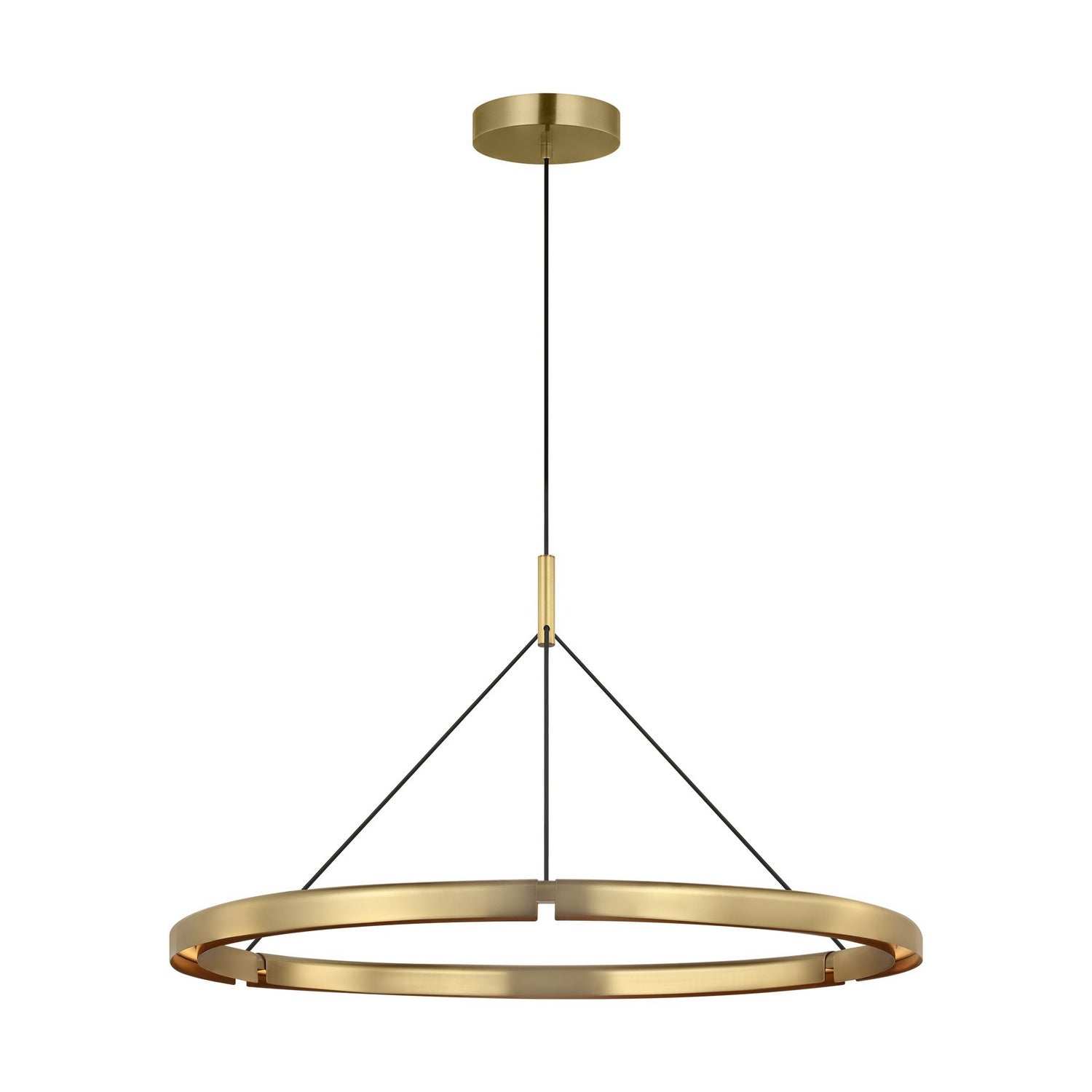 Visual Comfort Modern - PBCH80427HAB - LED Chandelier - Cloak - Hand-Rubbed Antique Brass