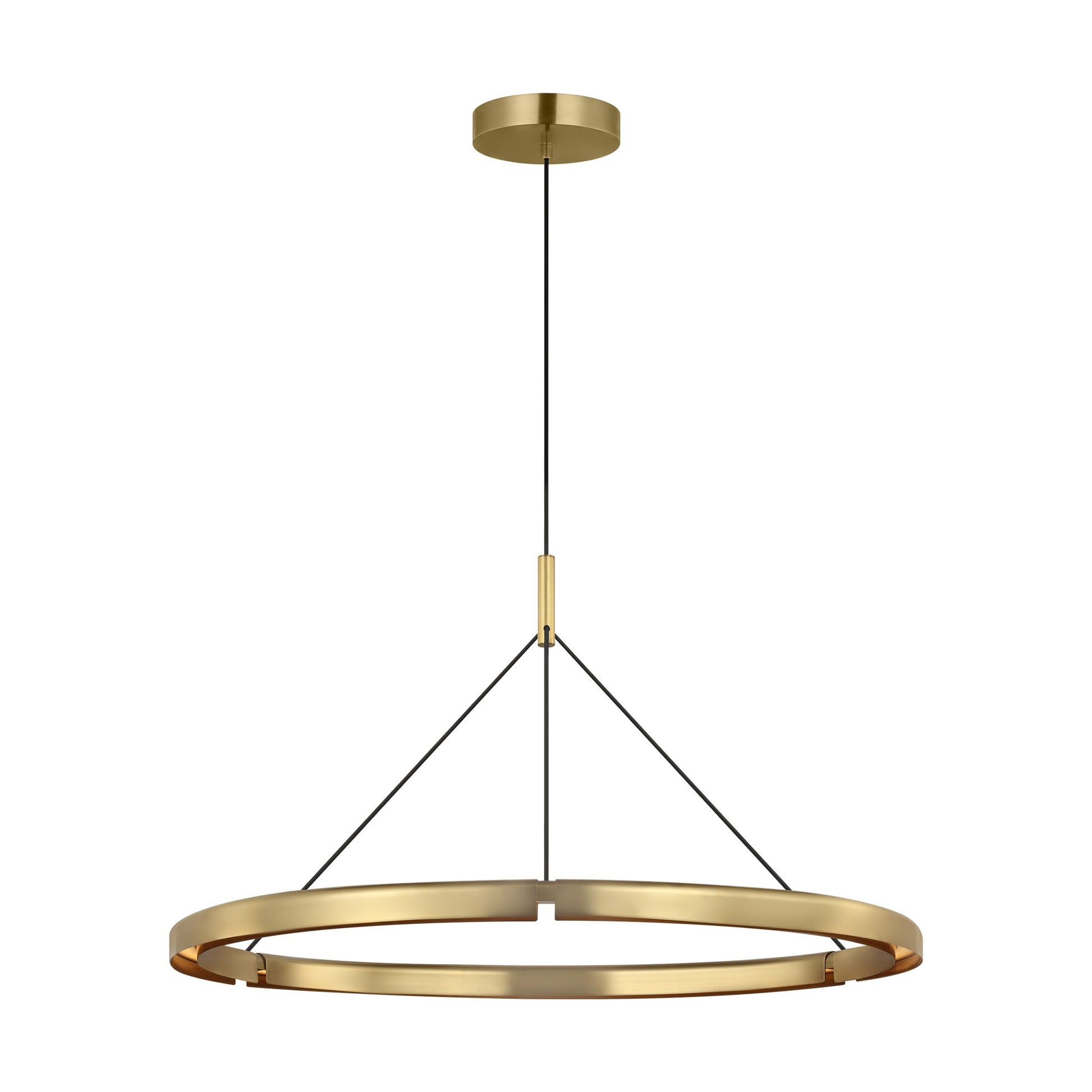 Visual Comfort Modern - PBCH80427HAB - LED Chandelier - Cloak - Hand-Rubbed Antique Brass