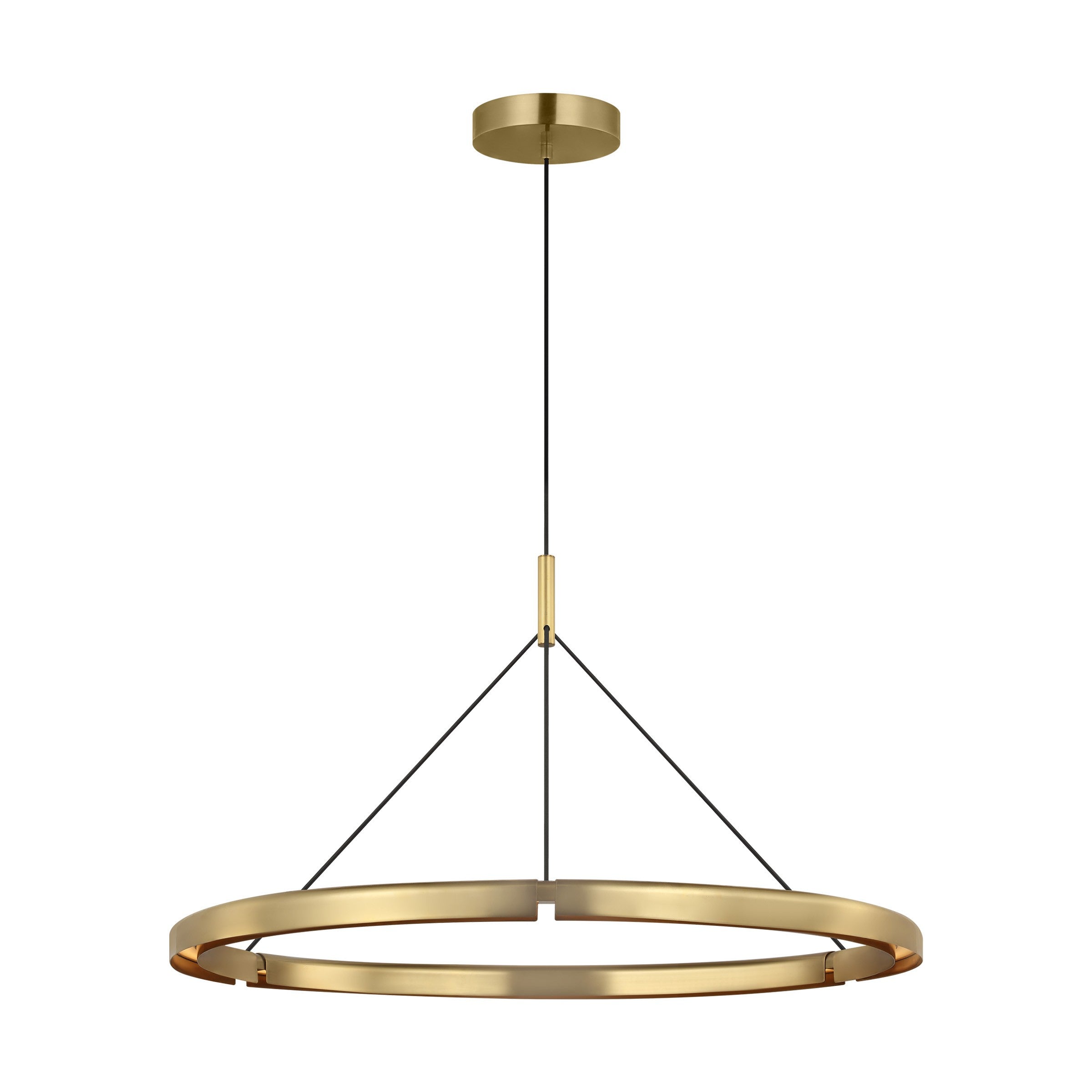 Visual Comfort Modern - PBCH80427HAB - LED Chandelier - Cloak - Hand-Rubbed Antique Brass