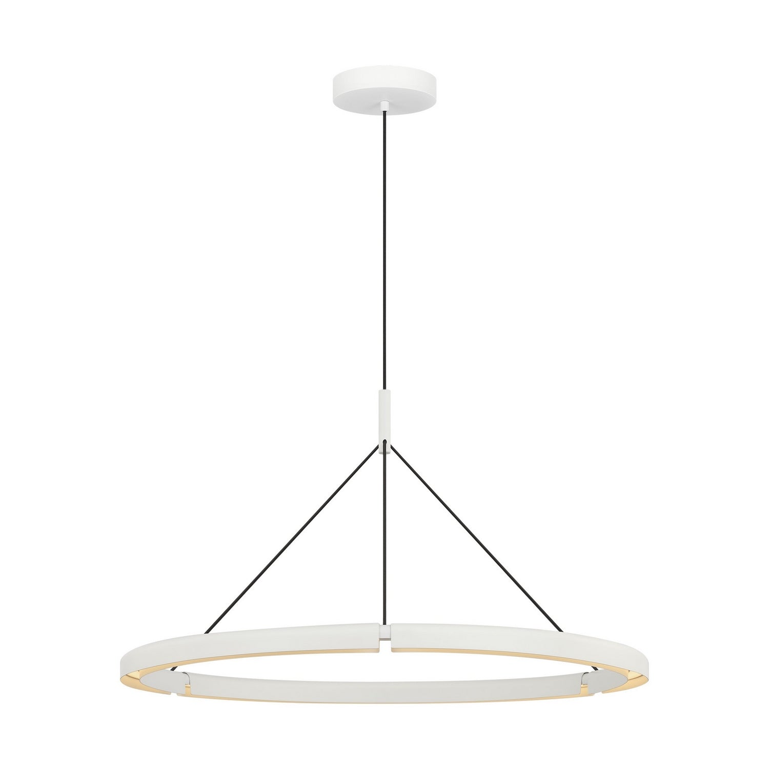 Visual Comfort Modern - PBCH80427MW - LED Chandelier - Cloak - Matte White