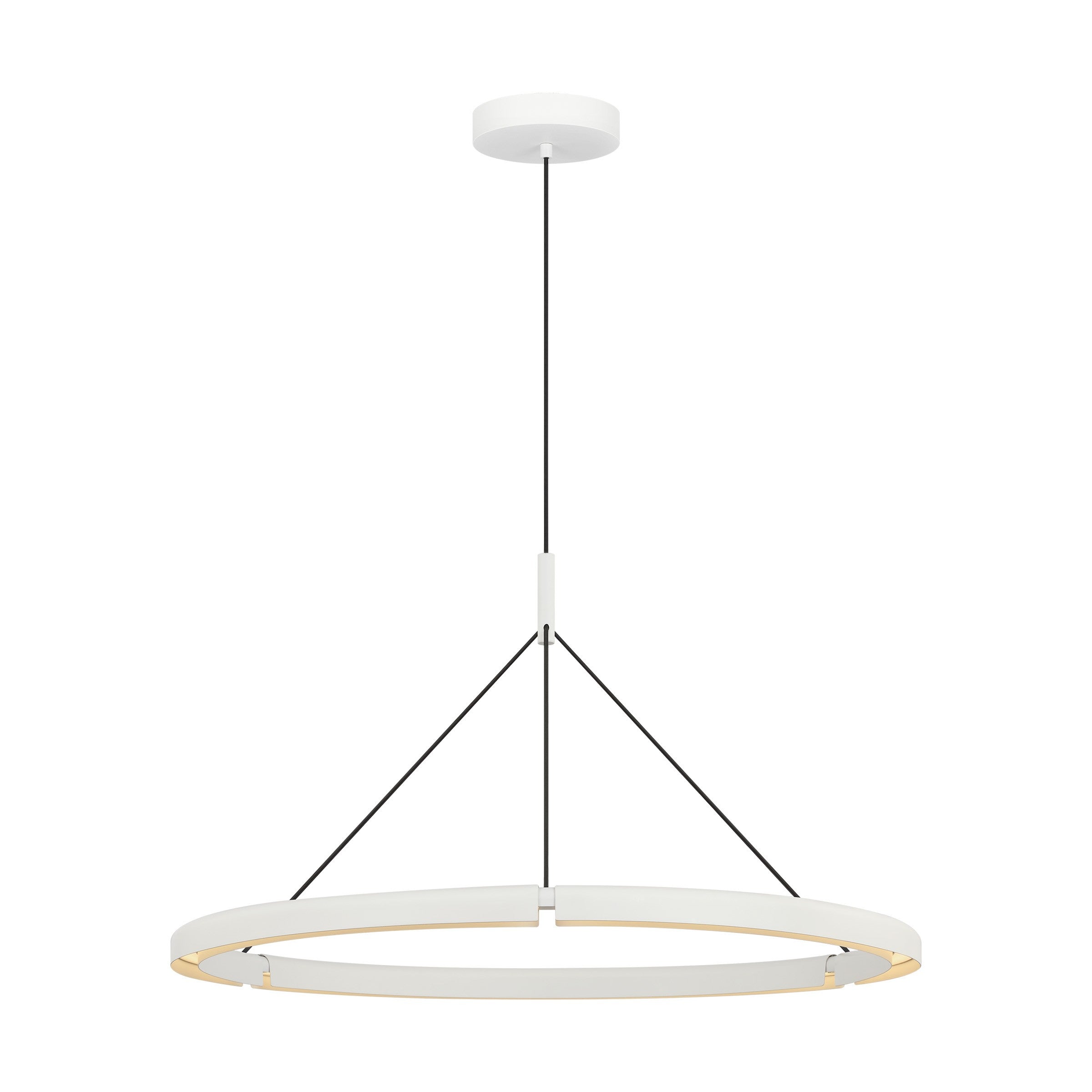 Visual Comfort Modern - PBCH80427MW - LED Chandelier - Cloak - Matte White