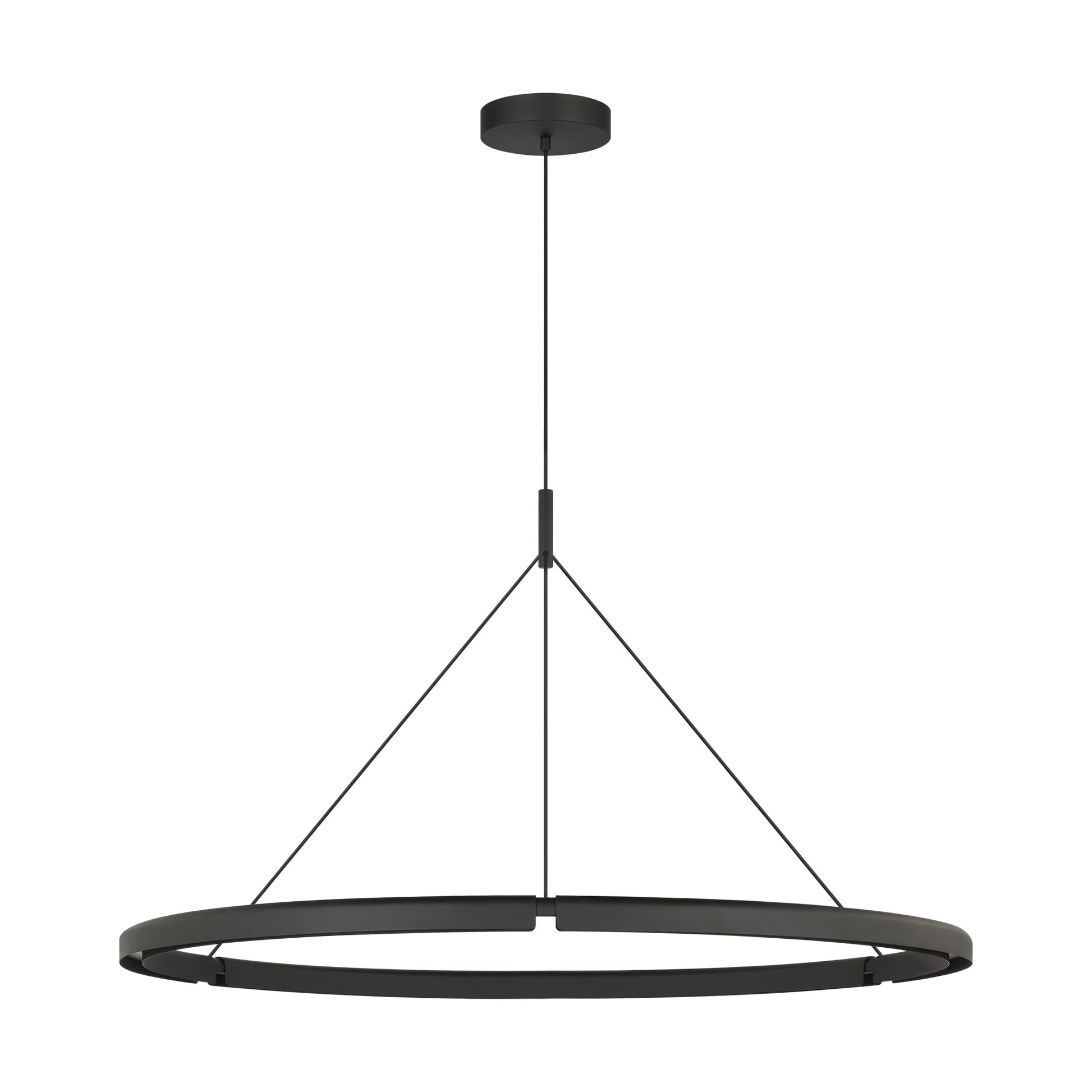 Visual Comfort Modern - PBCH80527B - LED Chandelier - Cloak - Nightshade Black