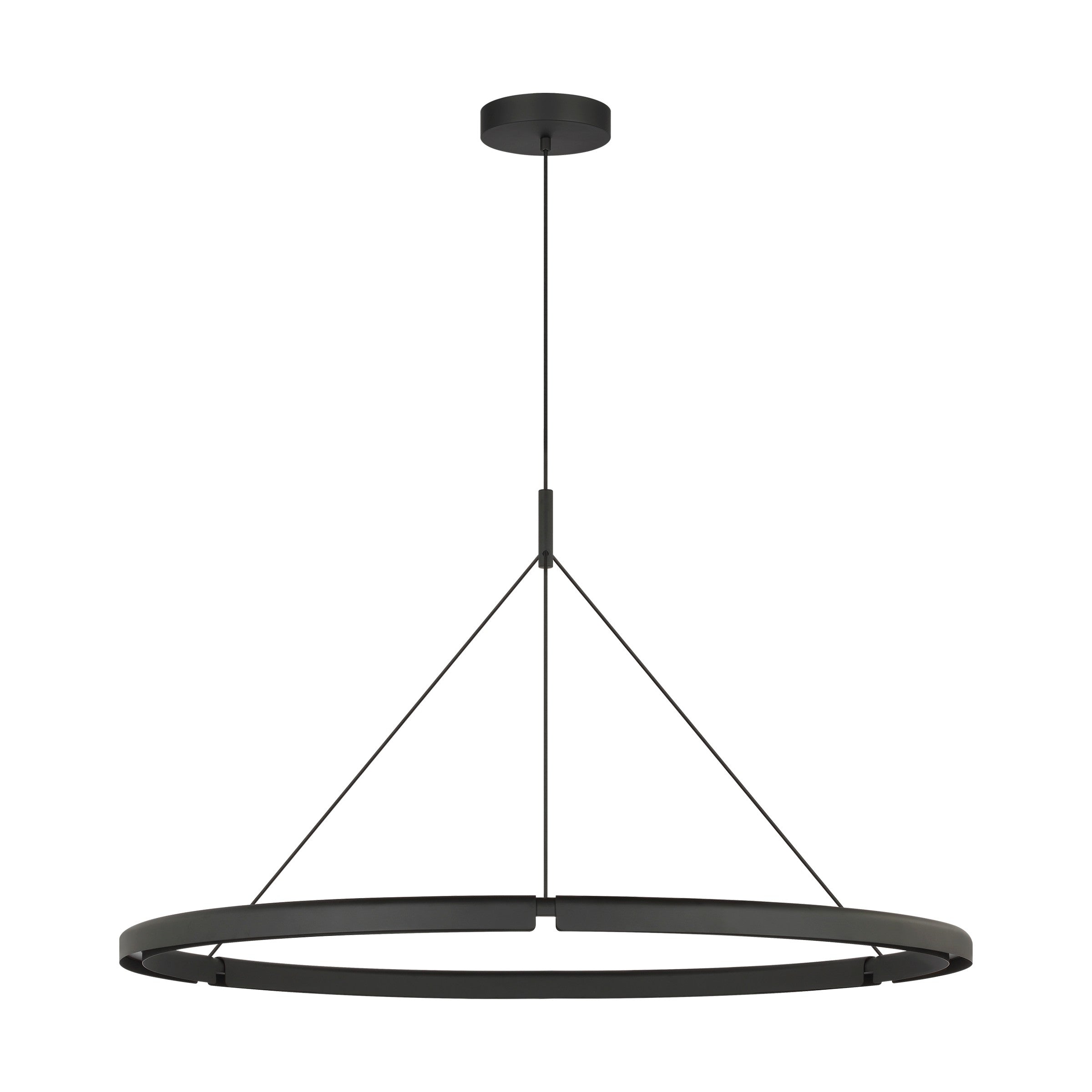 Visual Comfort Modern - PBCH80527B - LED Chandelier - Cloak - Nightshade Black