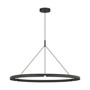 Visual Comfort Modern - PBCH80527B - LED Chandelier - Cloak - Nightshade Black