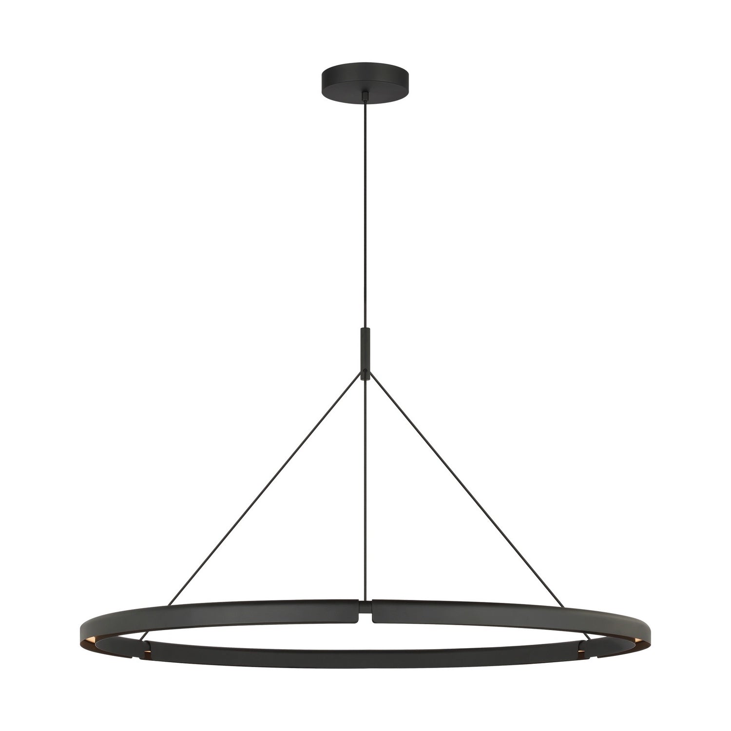 Visual Comfort Modern - PBCH80527B - LED Chandelier - Cloak - Nightshade Black