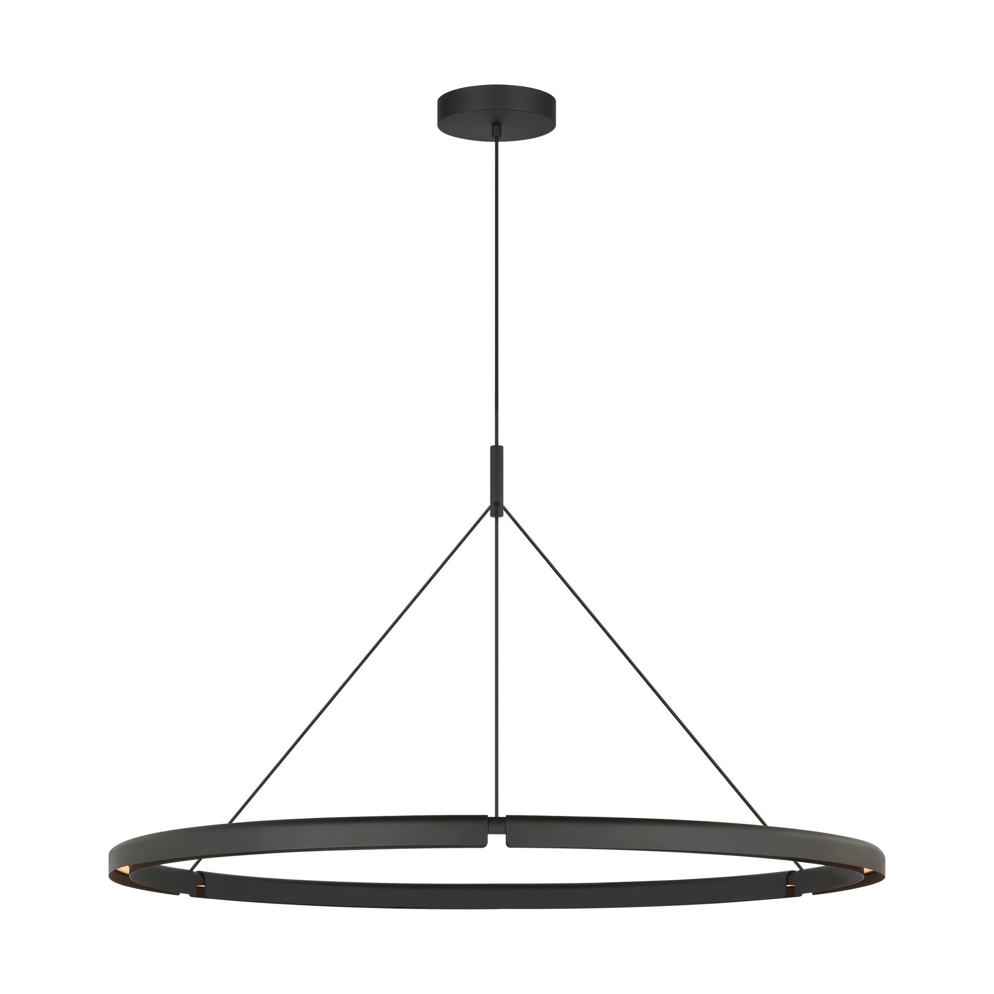 Visual Comfort Modern - PBCH80527B - LED Chandelier - Cloak - Nightshade Black
