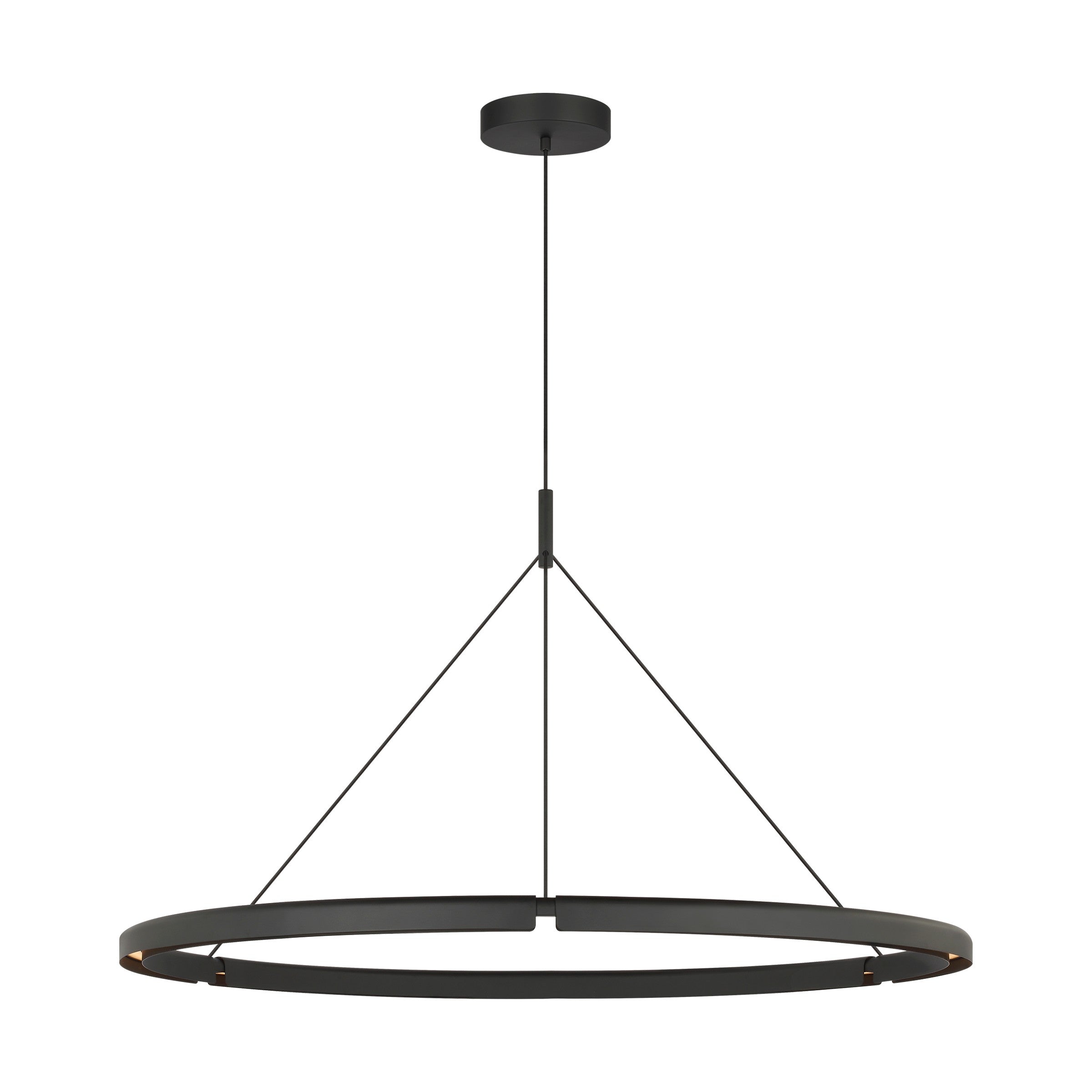 Visual Comfort Modern - PBCH80527B - LED Chandelier - Cloak - Nightshade Black