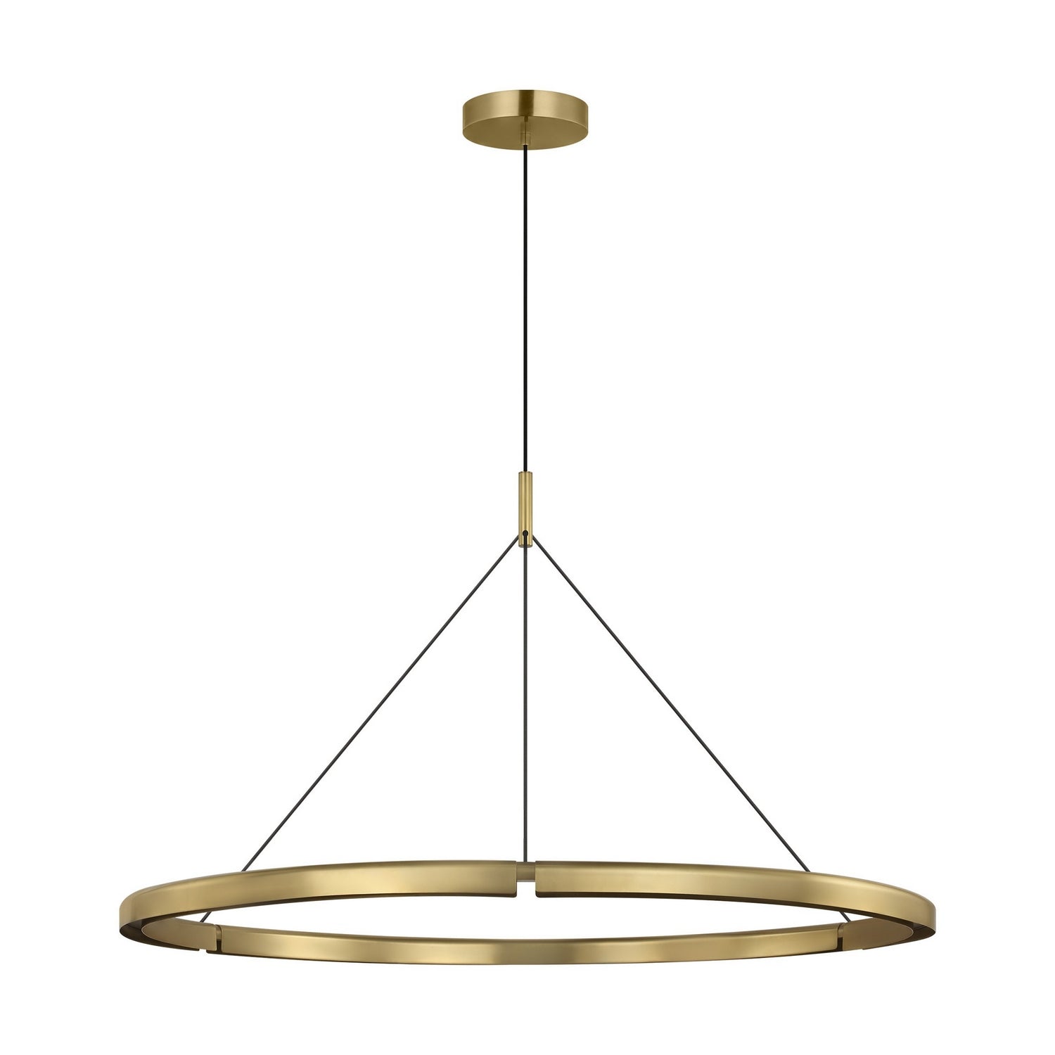 Visual Comfort Modern - PBCH80527HAB - LED Chandelier - Cloak - Hand-Rubbed Antique Brass