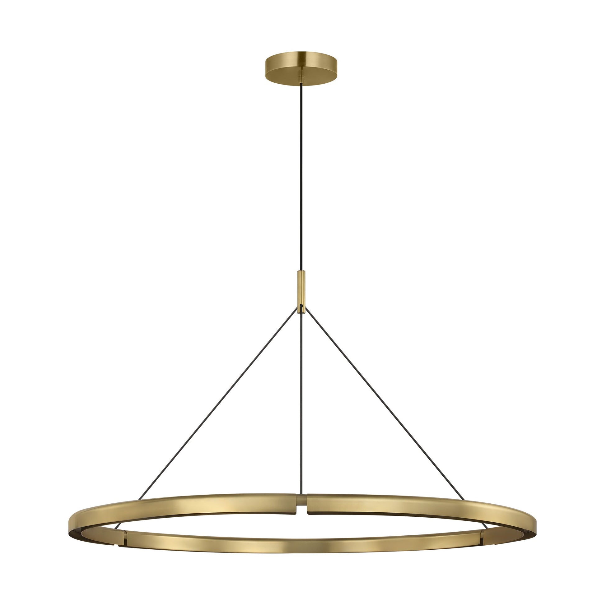 Visual Comfort Modern - PBCH80527HAB - LED Chandelier - Cloak - Hand-Rubbed Antique Brass
