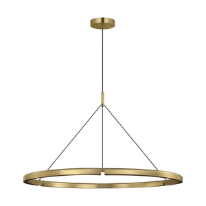 Visual Comfort Modern - PBCH80527HAB - LED Chandelier - Cloak - Hand-Rubbed Antique Brass