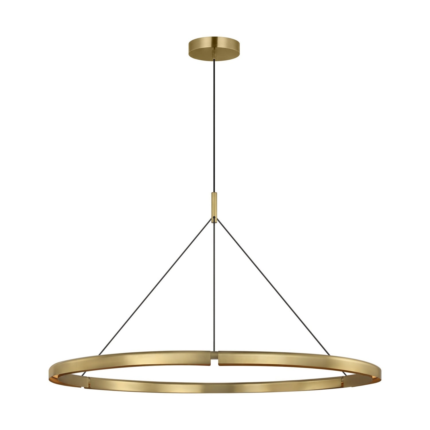 Visual Comfort Modern - PBCH80527HAB - LED Chandelier - Cloak - Hand-Rubbed Antique Brass