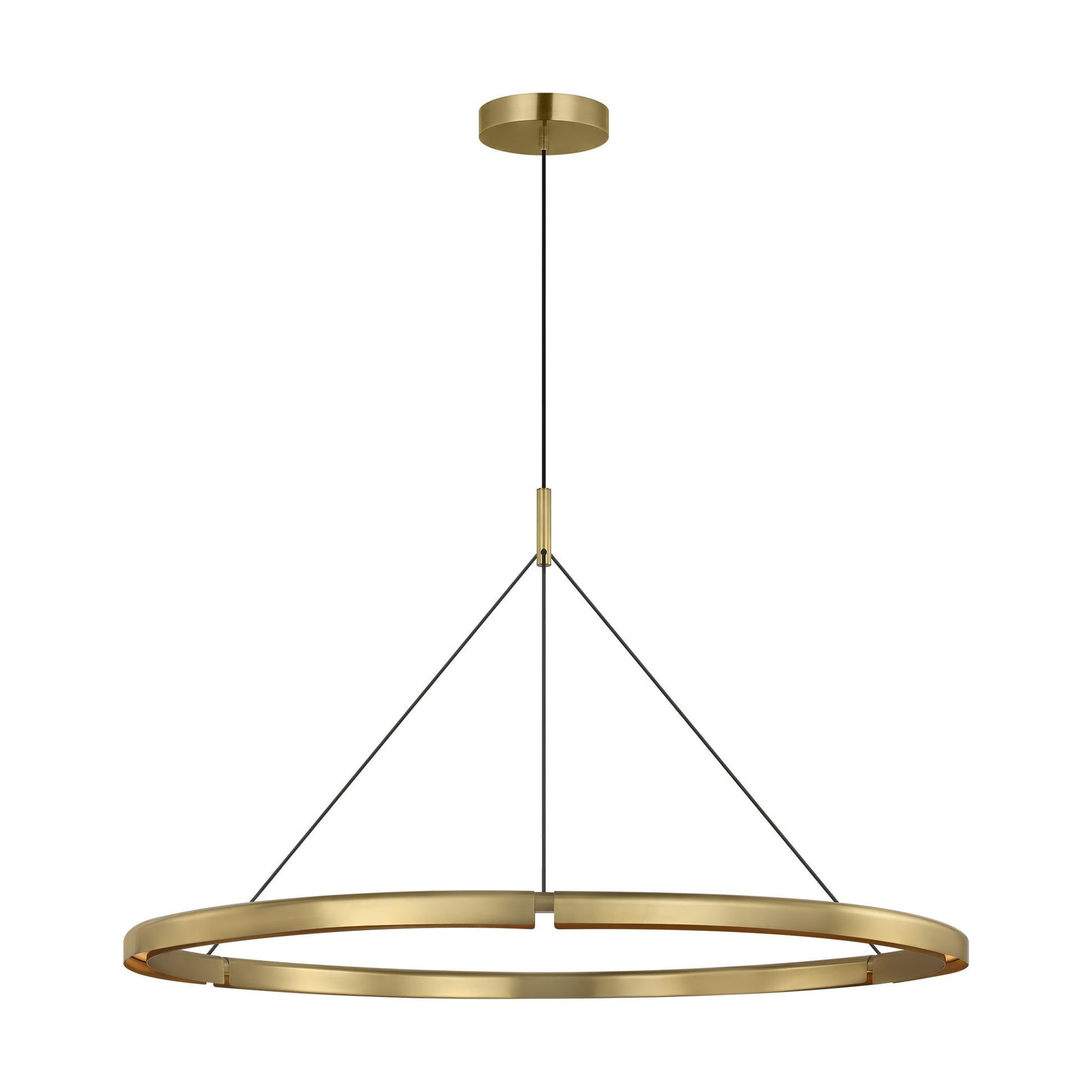 Visual Comfort Modern - PBCH80527HAB - LED Chandelier - Cloak - Hand-Rubbed Antique Brass
