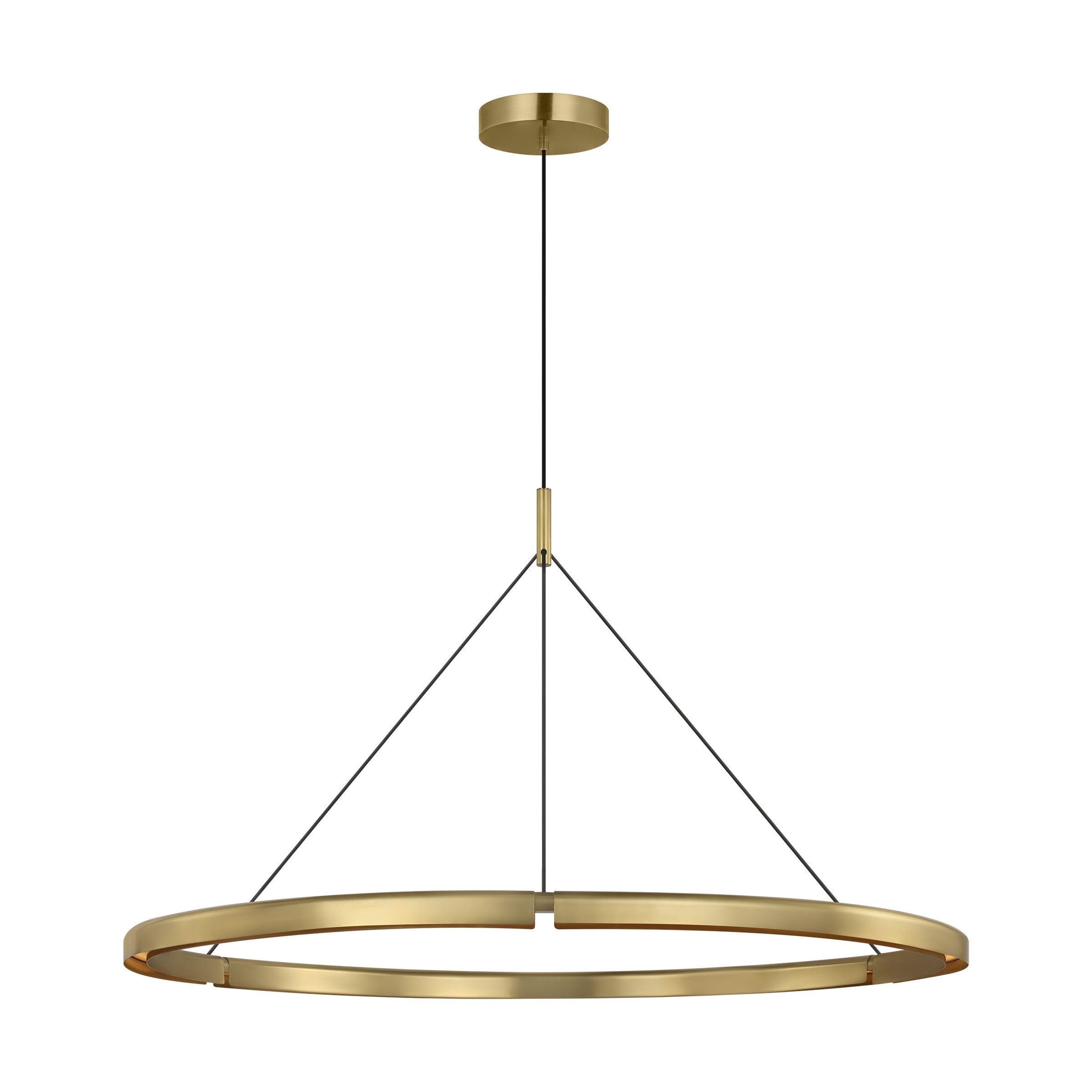 Visual Comfort Modern - PBCH80527HAB - LED Chandelier - Cloak - Hand-Rubbed Antique Brass