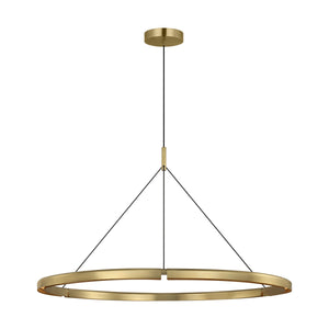 Visual Comfort Modern - PBCH80527HAB - LED Chandelier - Cloak - Hand-Rubbed Antique Brass