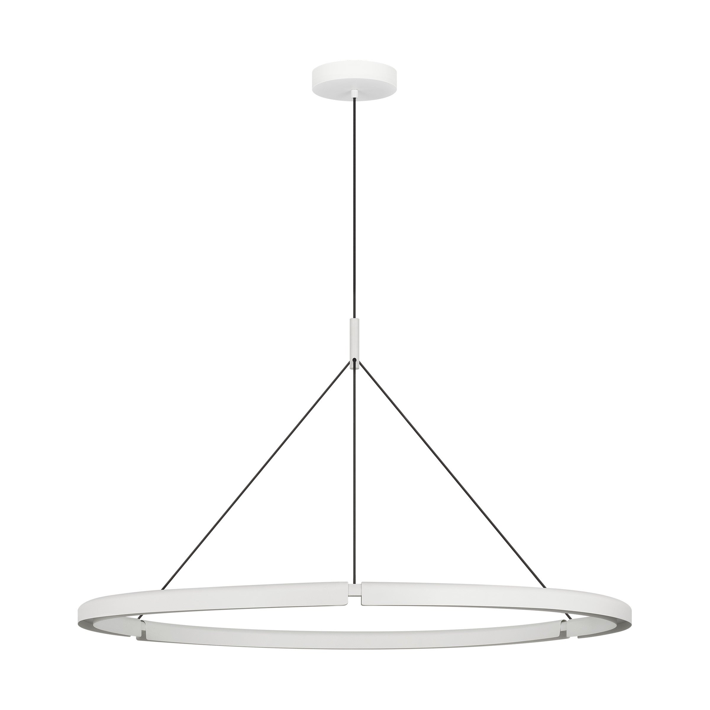 Visual Comfort Modern - PBCH80527MW - LED Chandelier - Cloak - Matte White