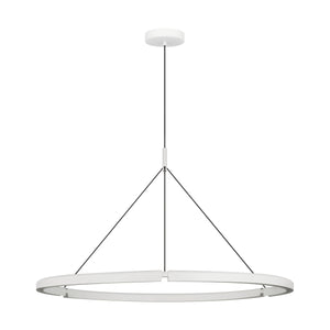 Visual Comfort Modern - PBCH80527MW - LED Chandelier - Cloak - Matte White