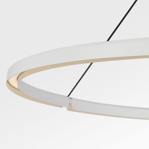 Visual Comfort Modern - PBCH80527MW - LED Chandelier - Cloak - Matte White
