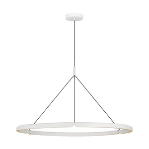 Visual Comfort Modern - PBCH80527MW - LED Chandelier - Cloak - Matte White