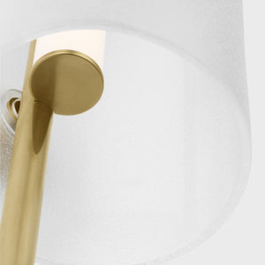 Visual Comfort Modern - PBWS80927HABEG - LED Wall Sconce - Trace - Hand-Rubbed Antique Brass