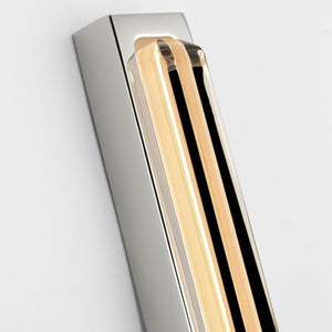 Visual Comfort Modern - SLV82727PNCG - LED Vanity - Bloccare - Polished Nickel