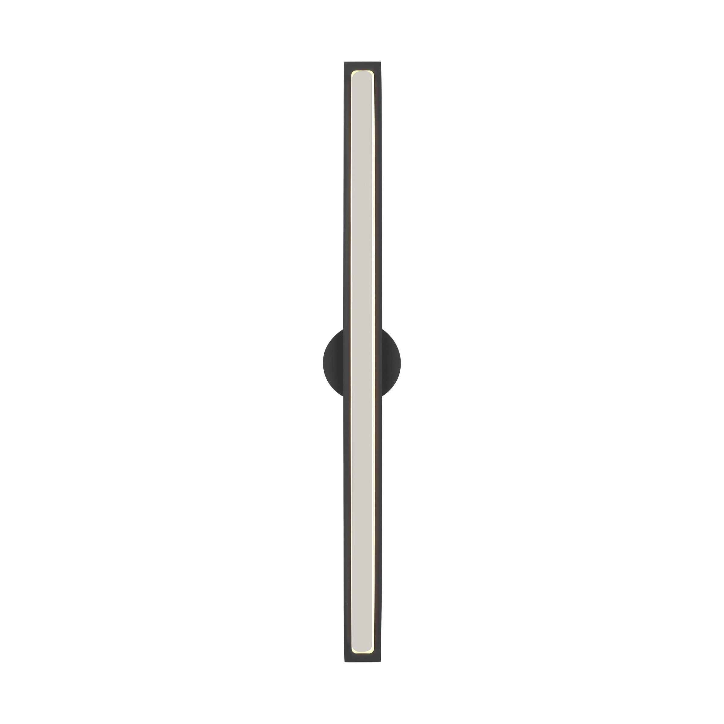 Visual Comfort Modern - SLV82827BCG - LED Vanity - Bloccare - Nightshade Black