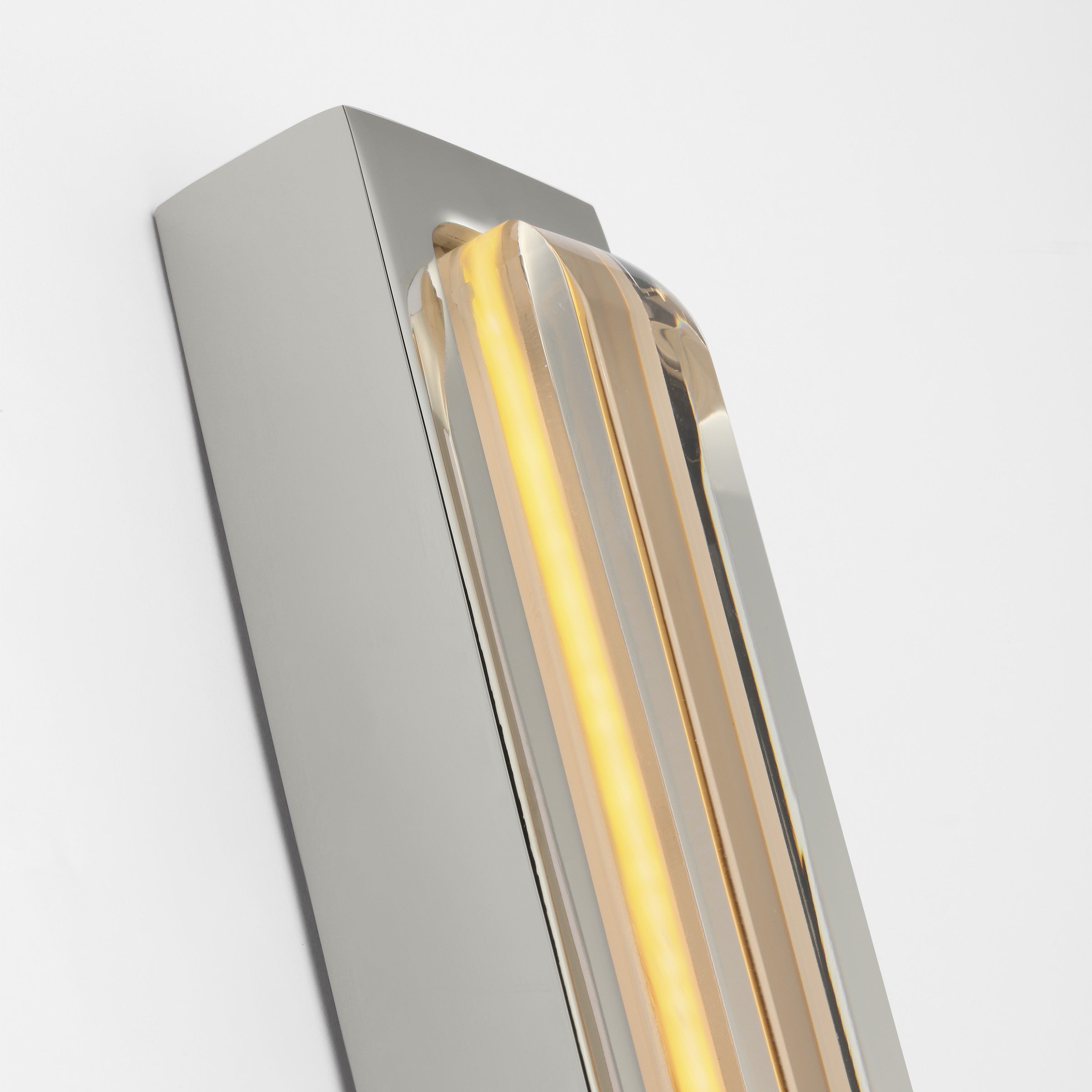 Visual Comfort Modern - SLV82827PNCG - LED Vanity - Bloccare - Polished Nickel