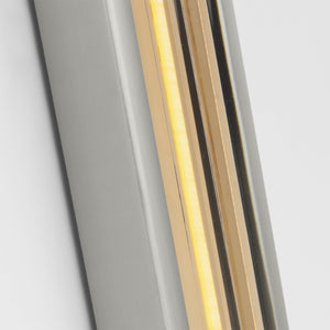 Visual Comfort Modern - SLV82827SNCG - LED Vanity - Bloccare - Satin Nickel
