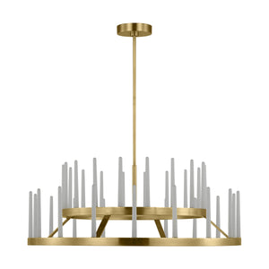 Visual Comfort Modern - SLCH81022HABEG - LED Chandelier - Sagrada - Hand-Rubbed Antique Brass
