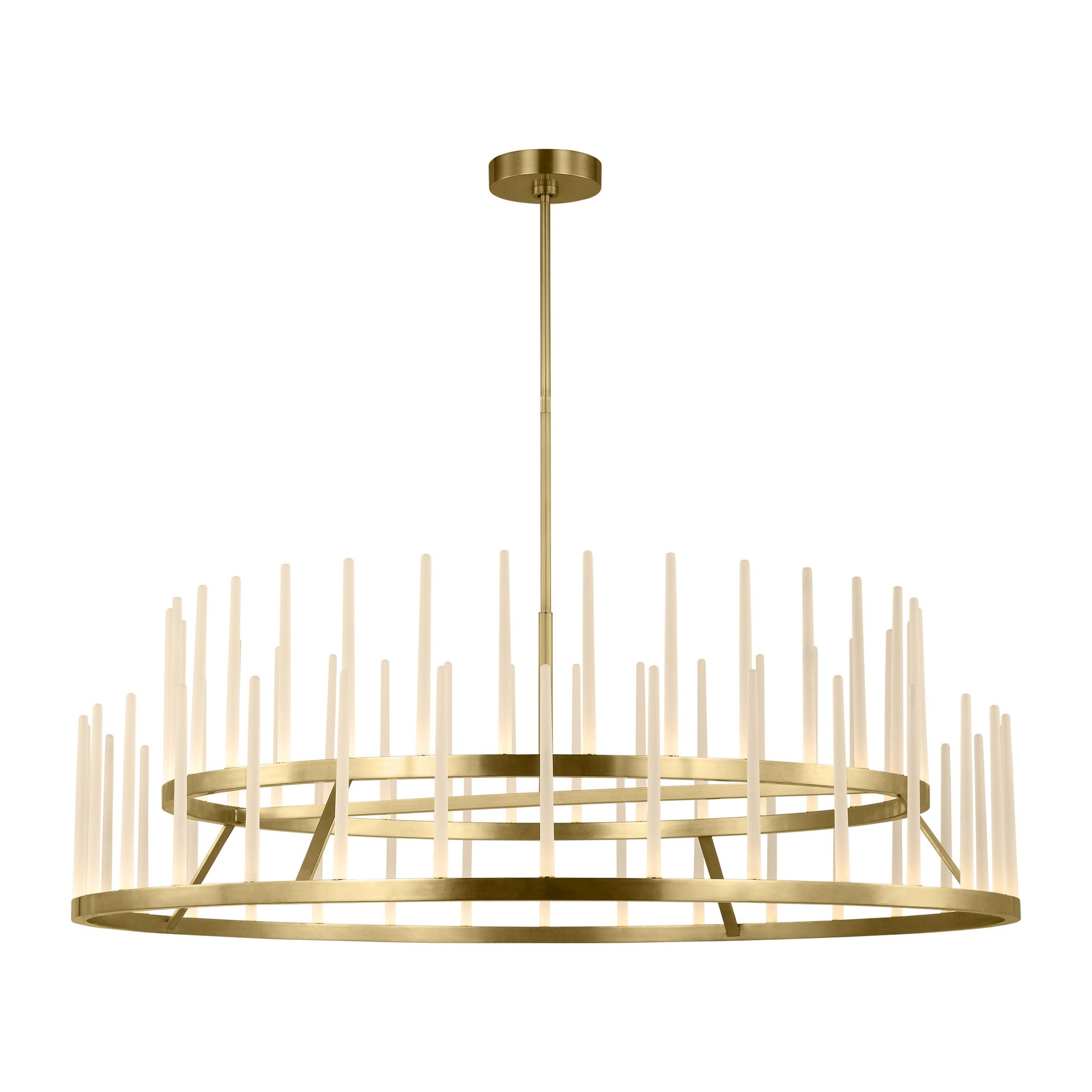Visual Comfort Modern - SLCH81222HABEG - LED Chandelier - Sagrada - Hand-Rubbed Antique Brass