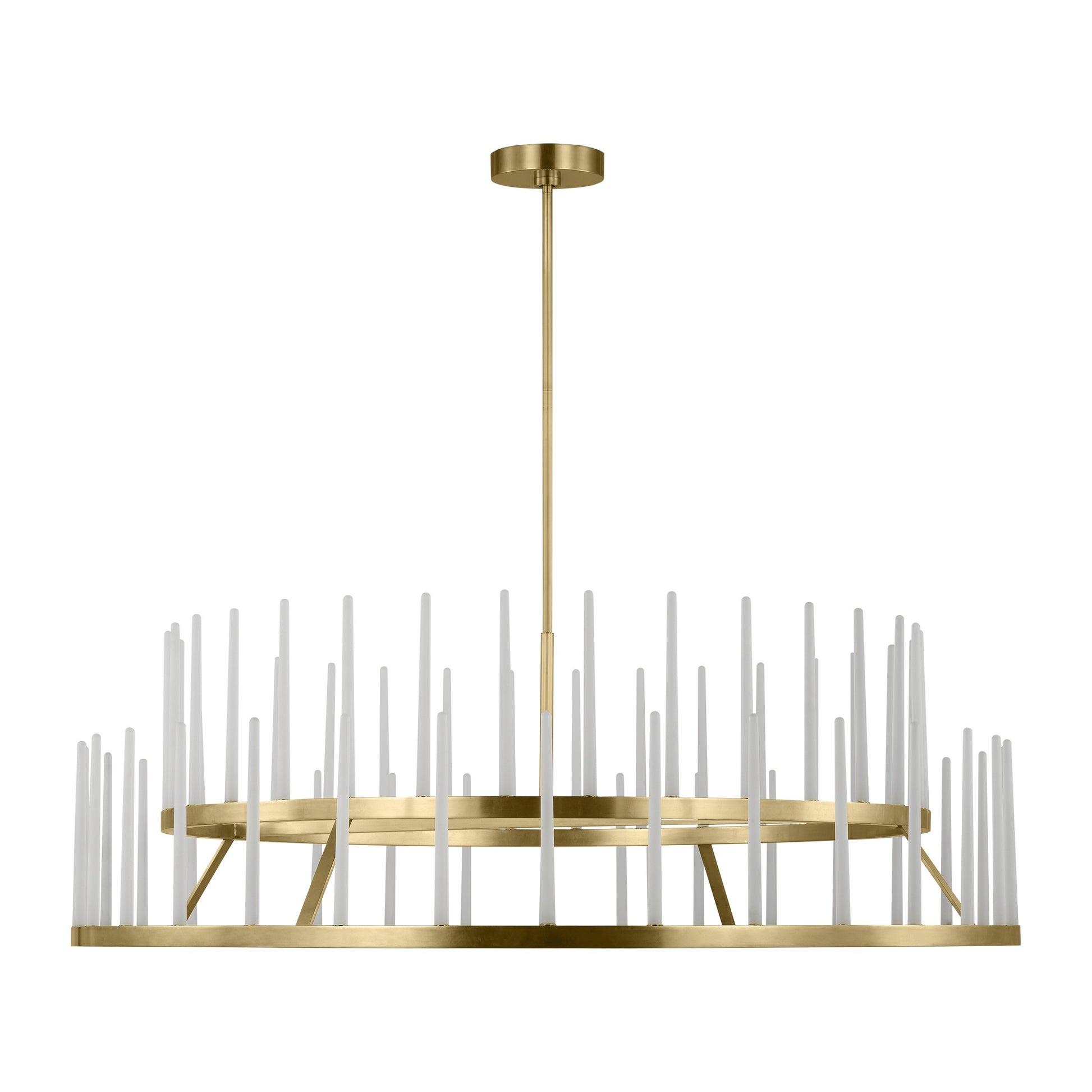 Visual Comfort Modern - SLCH81222HABEG - LED Chandelier - Sagrada - Hand-Rubbed Antique Brass