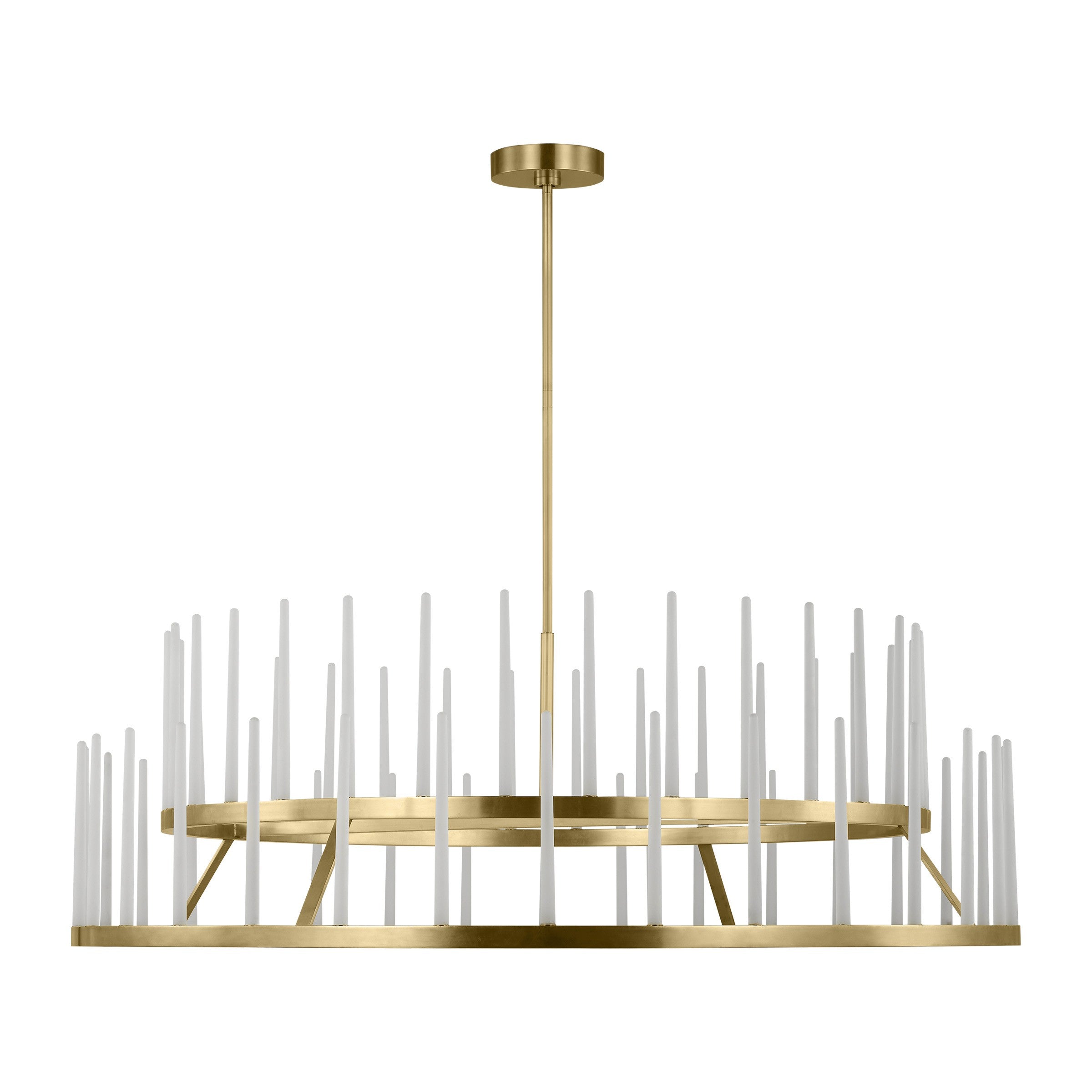 Visual Comfort Modern - SLCH81222HABEG - LED Chandelier - Sagrada - Hand-Rubbed Antique Brass