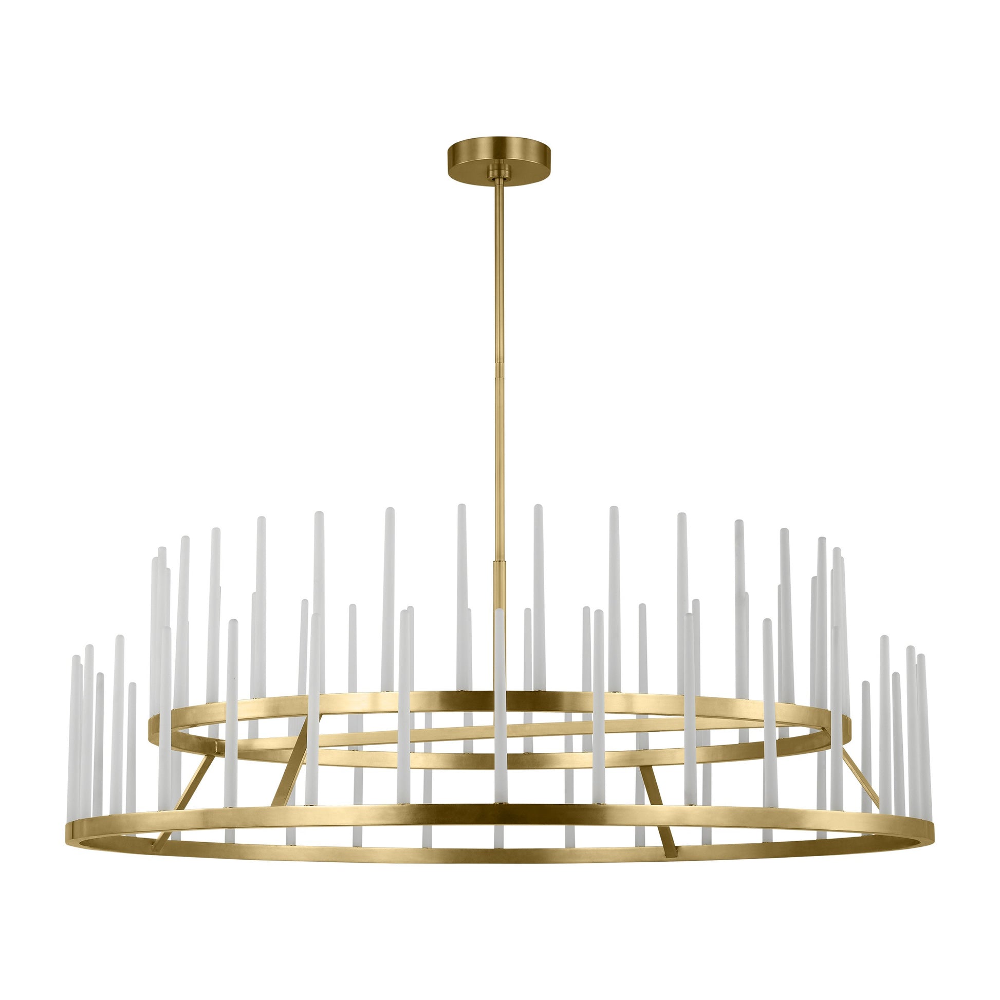Visual Comfort Modern - SLCH81222HABEG - LED Chandelier - Sagrada - Hand-Rubbed Antique Brass