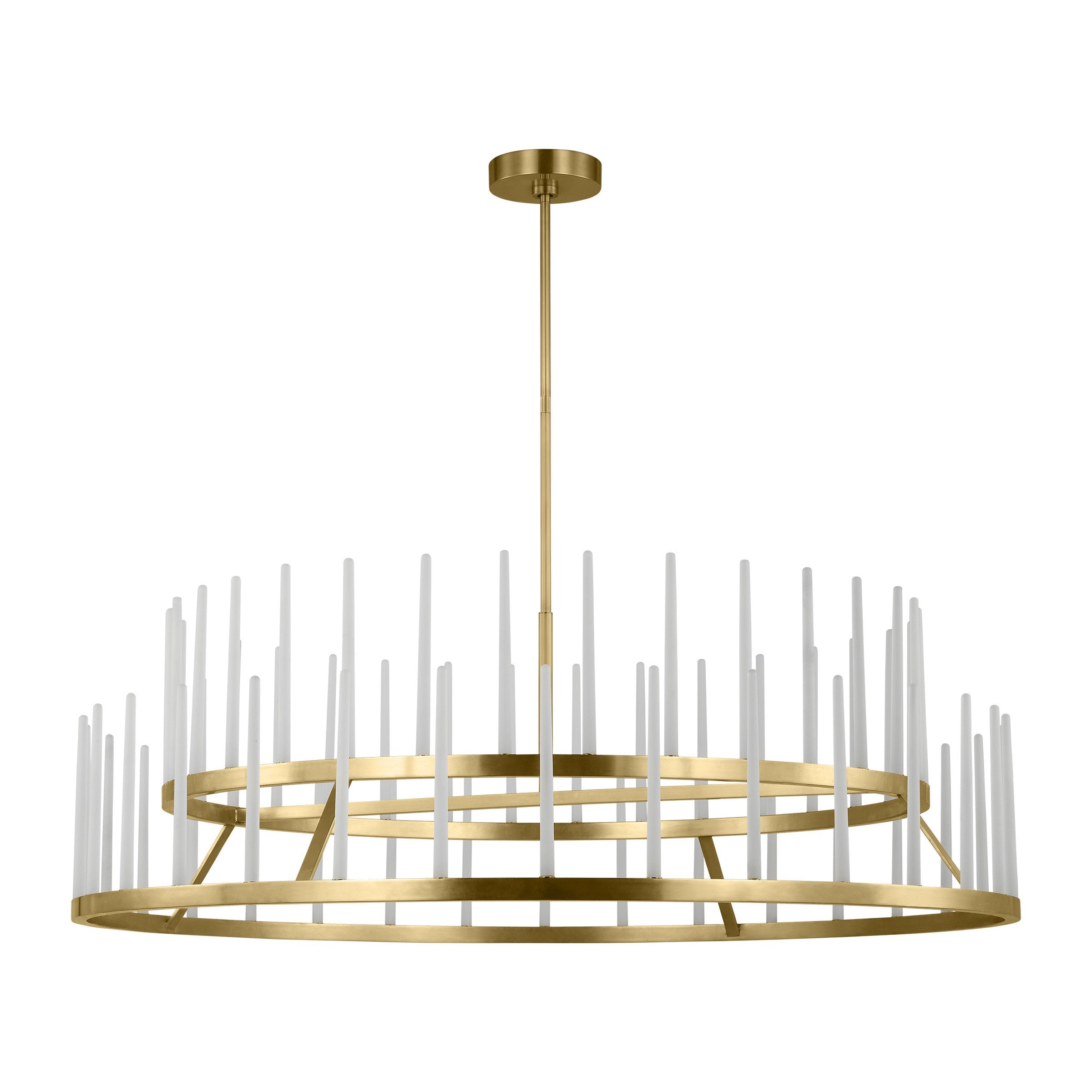 Visual Comfort Modern - SLCH81222HABEG - LED Chandelier - Sagrada - Hand-Rubbed Antique Brass