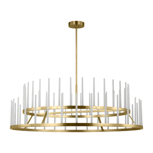Visual Comfort Modern - SLCH81222HABEG - LED Chandelier - Sagrada - Hand-Rubbed Antique Brass
