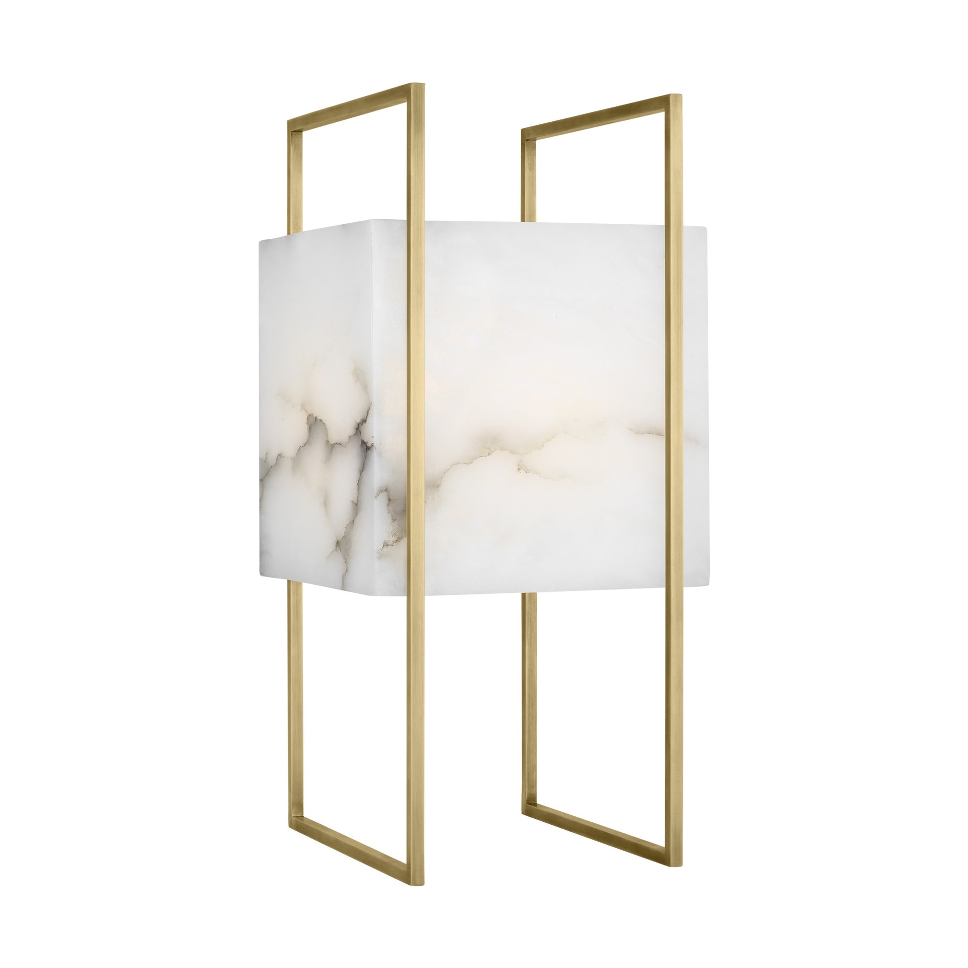 Visual Comfort Modern - MDTB79227HABALB - LED Table Lamp - Aloft - Hand-Rubbed Antique Brass