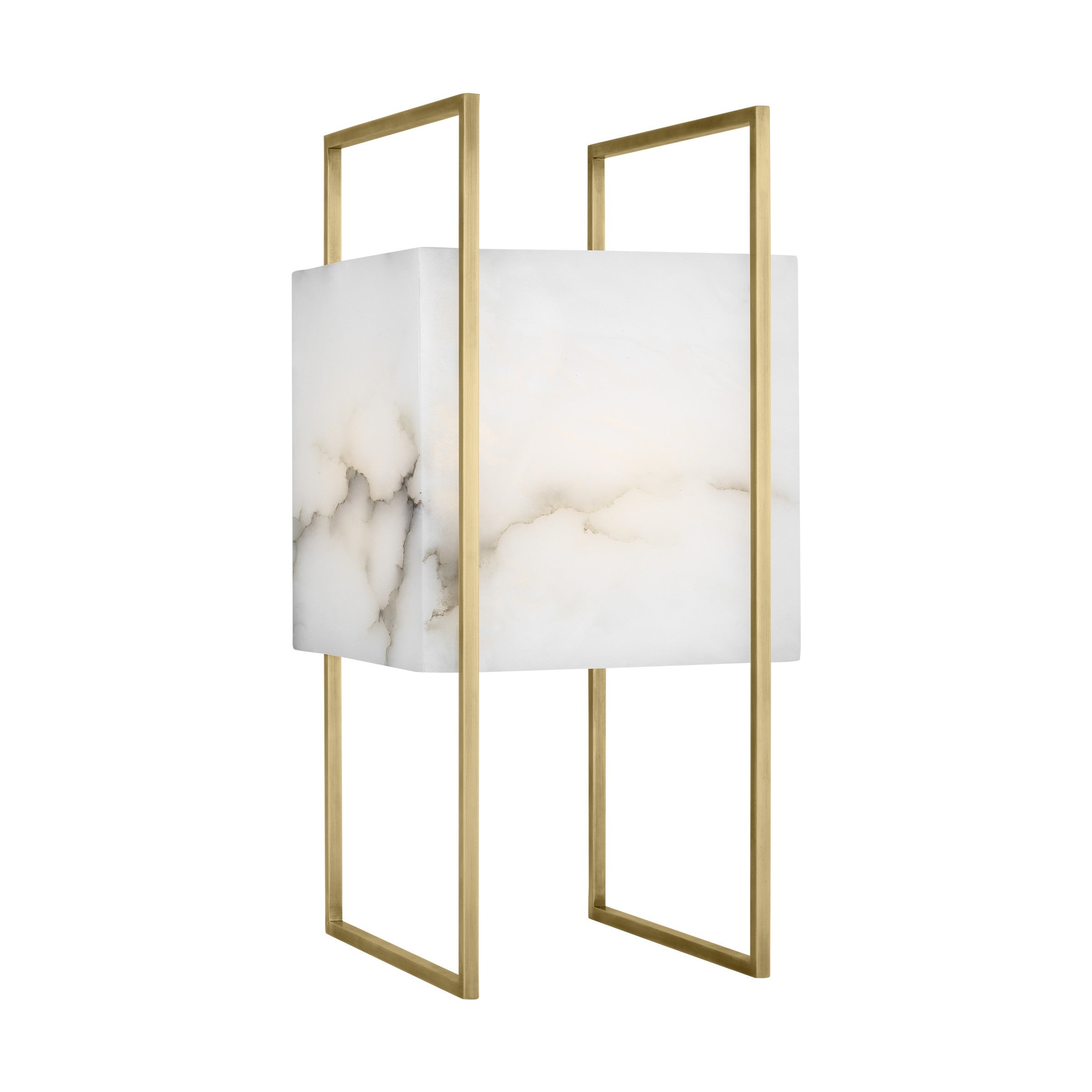 Visual Comfort Modern - MDTB79227HABALB - LED Table Lamp - Aloft - Hand-Rubbed Antique Brass