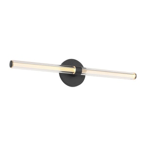 Visual Comfort Modern - SLV84227BCA - LED Vanity - Reiya Round - Nightshade Black