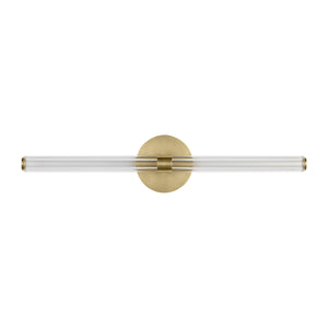 Visual Comfort Modern - SLV84227HABCA - LED Vanity - Reiya Round - Hand-Rubbed Antique Brass